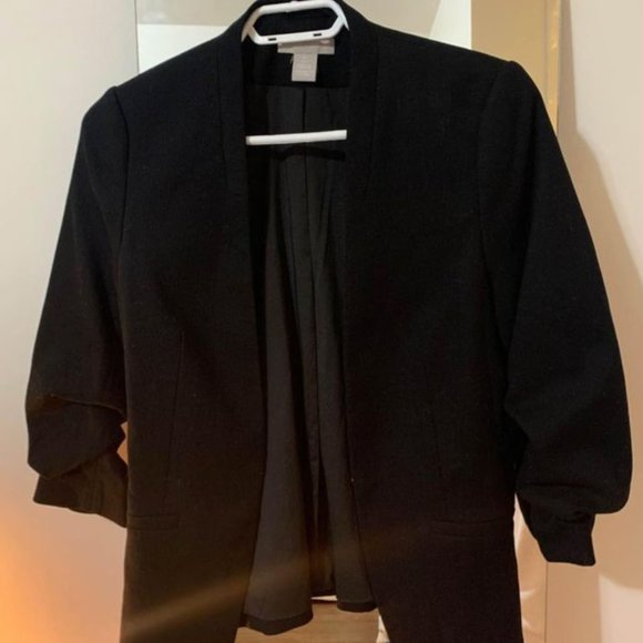 H and M Black Blazer - Picture 1 of 2